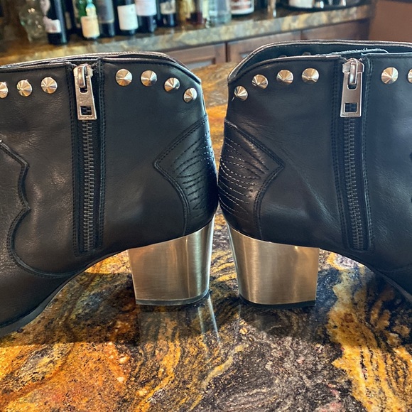 ZADIG & VOLTAIRE Molly studded boots/ booties - Picture 7 of 9